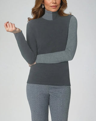 The Stockholm Colorblock Turtleneck