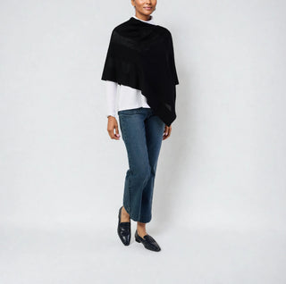 The Belle Duel-Textured Poncho