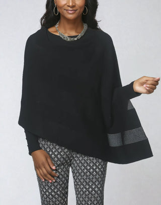The Belle Duel-Textured Poncho