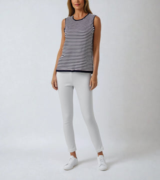 Fitted Ankle-Length Vecchio Pant