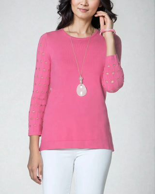 The Capri Eyelet Sleeve Tunic