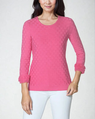 The Palermo Fringe Cuff Top