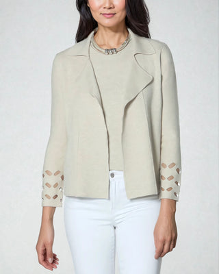 The Sylvan Eyelet Cuff Jacket