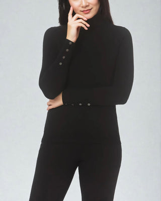The Dusk Buttoned Cuff Turtleneck