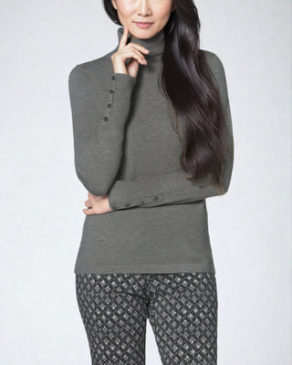The Dusk Buttoned Cuff Turtleneck