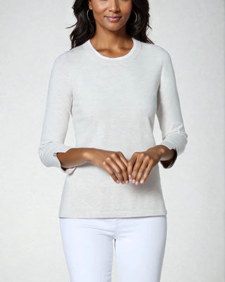 The Bari Slit Cuff Top