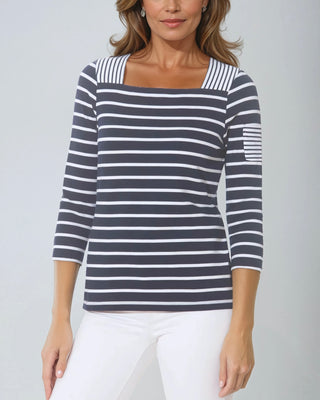The Maris Multi-Striped Top