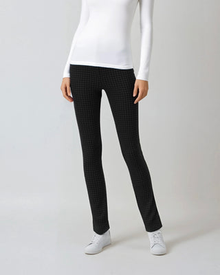 The Straight Leg Houndstooth Canterbury Pant