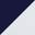 Indigo/White