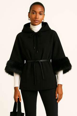 The Fur-Trimmed Hampstead Hoodie