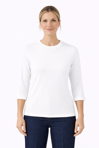 The Bari 3/4 Sleeve Top