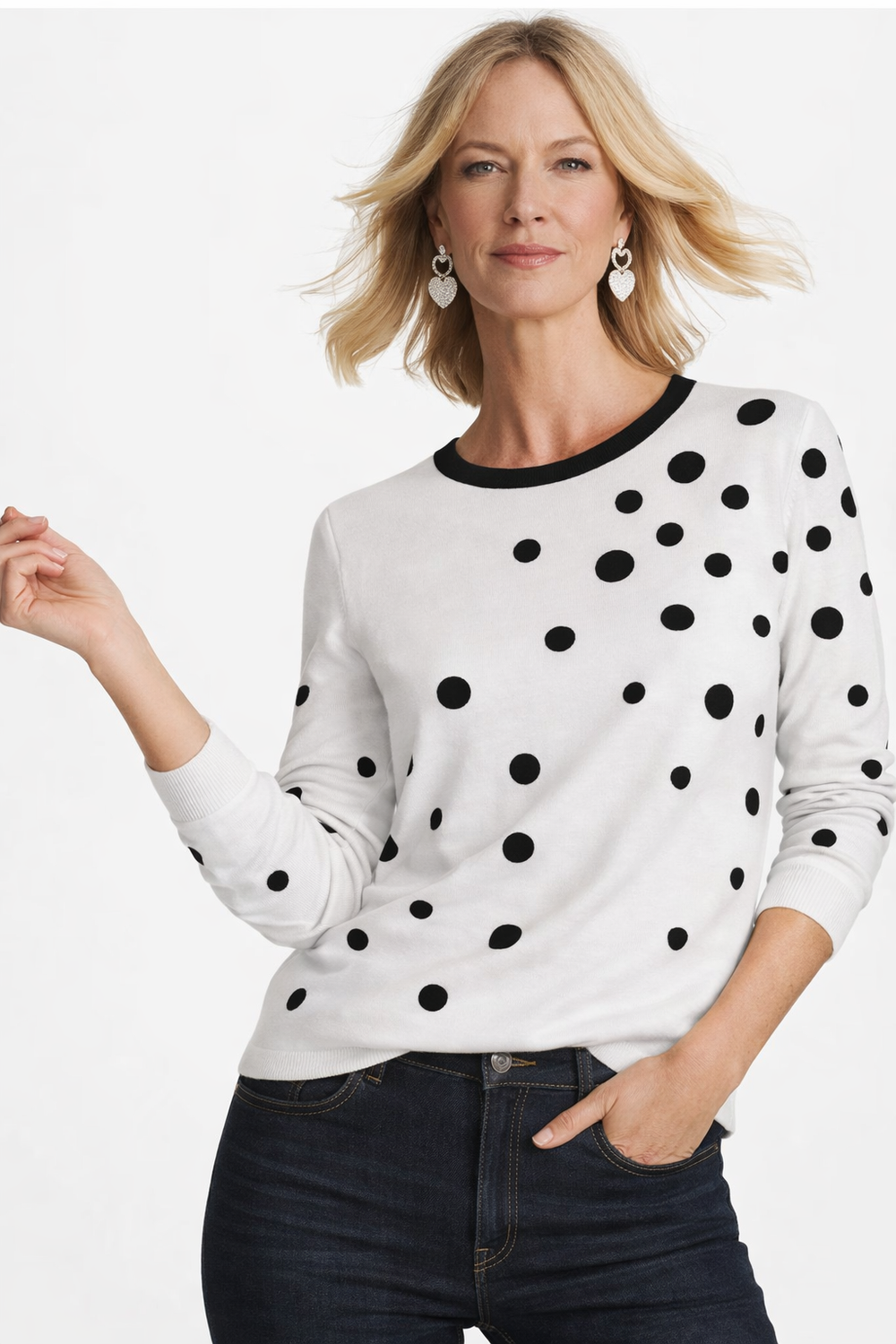 The Toulouse Dot Sweater