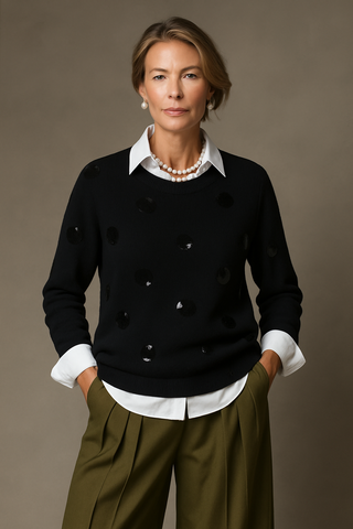 The Cannes Sequin Top