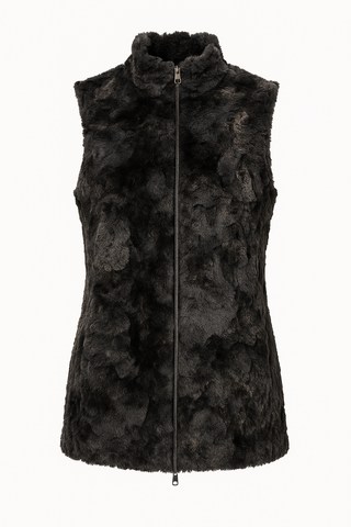 The Bern Faux Fur Vest