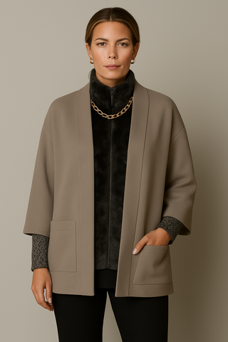 The Bern Faux Fur Vest