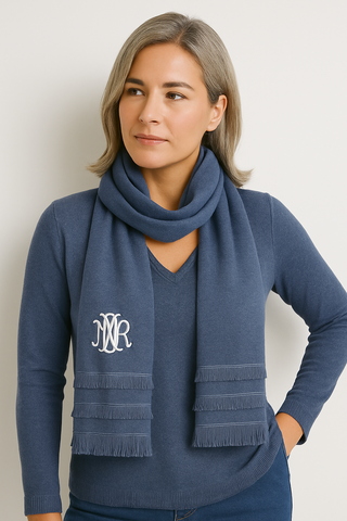 The Rovella Fringe Scarf