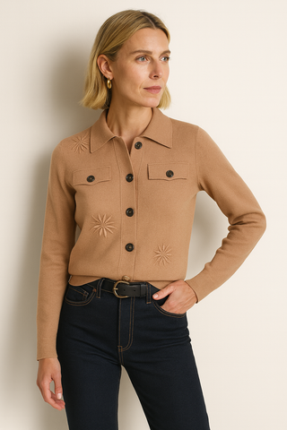 The Siena Bloom Embriodered Jacket