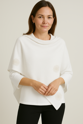 The Seville Beaded Poncho