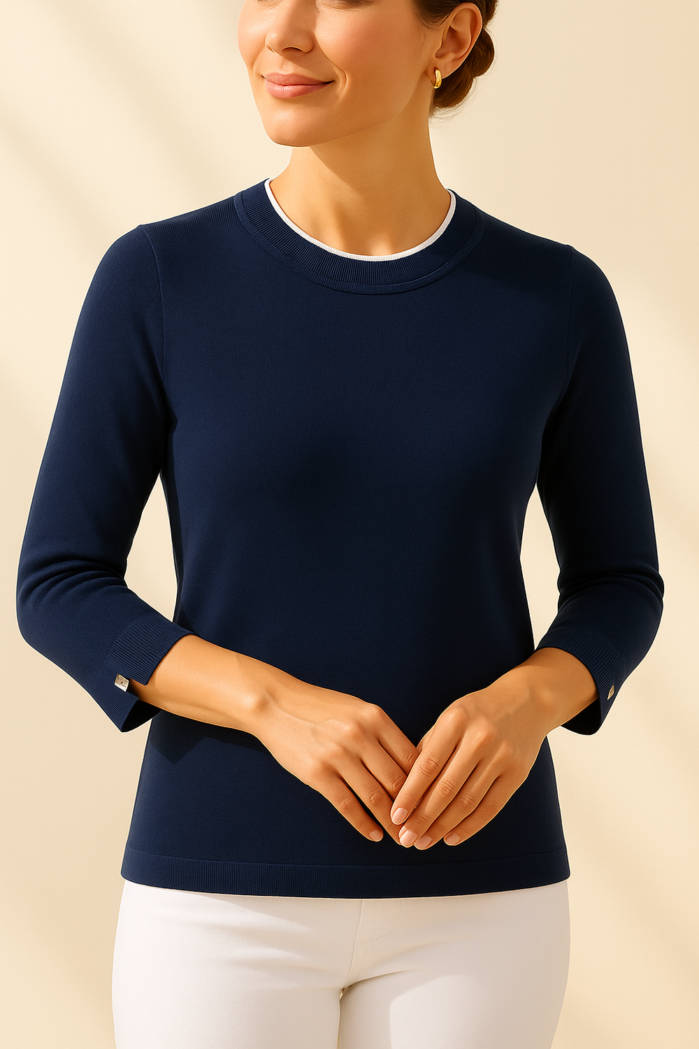 The Bari 3/4 Sleeve Top