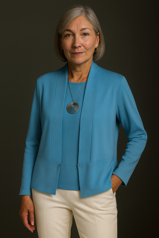 The Torino Zip Ribbed Cardigan