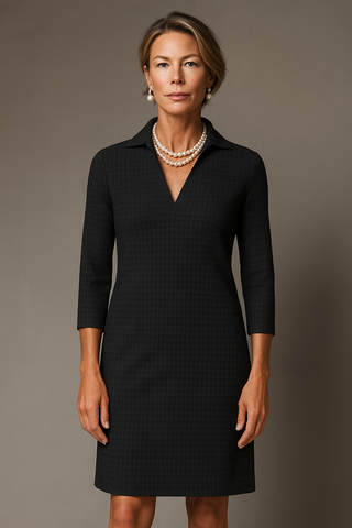 Northwich Houndstooth Dress