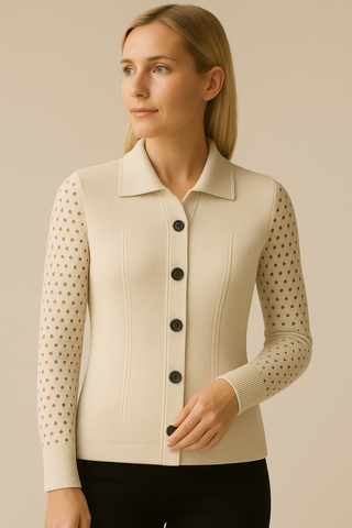 The Málaga Eyelet Sleeve Jacket