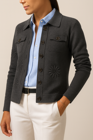 The Siena Bloom Embriodered Jacket