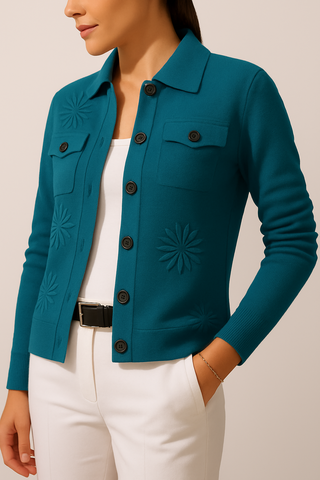 The Siena Bloom Embriodered Jacket