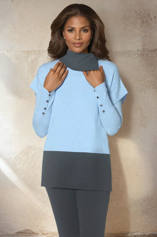 The Milano Colorblock Top