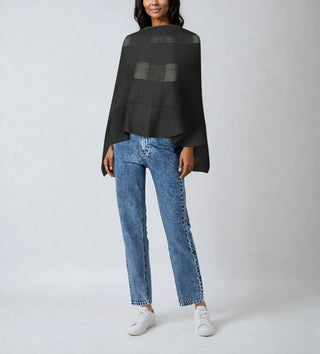 The Belle Duel-Textured Poncho