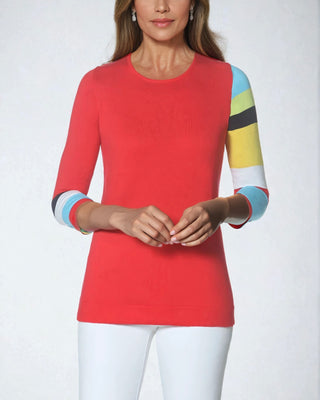 The Valencia Striped Top