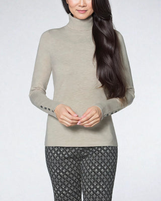 The Dusk Buttoned Cuff Turtleneck