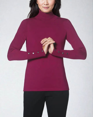 The Dusk Buttoned Cuff Turtleneck