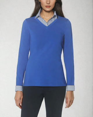 The Oxford Collared Top