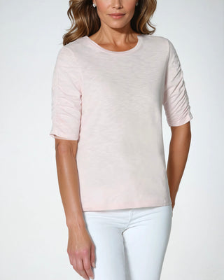 The Isla Ruched Sleeve Top
