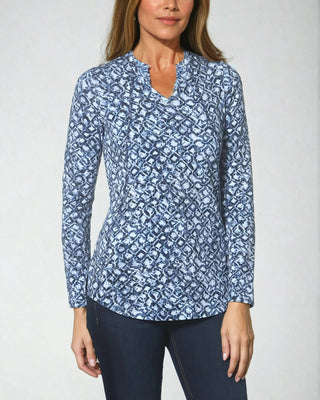 The Lyra Overlock-Stitching Tunic