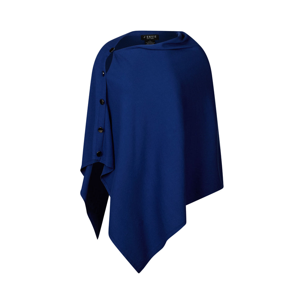 The Luzern Side-Button Poncho