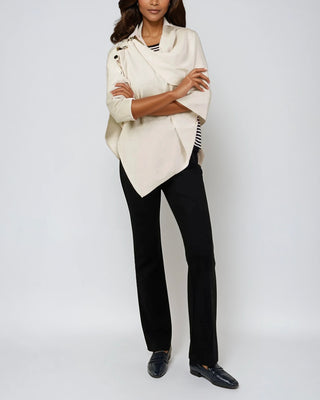 The Luzern Side-Button Poncho