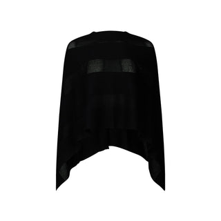 The Belle Duel-Textured Poncho