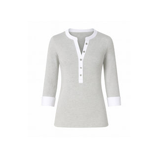 The Monterey Two-Toned Henley Top