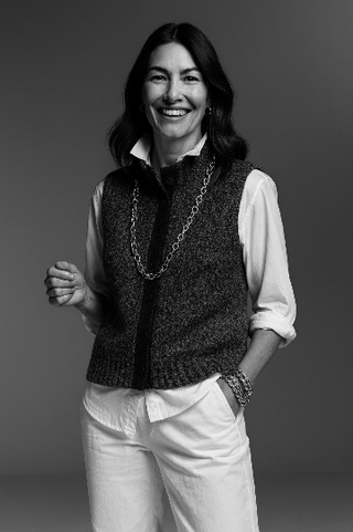 The St. Moritz Funnel Neck Vest