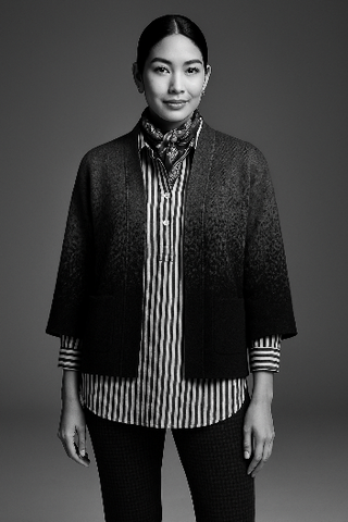 The Salzburg Ombre Coat