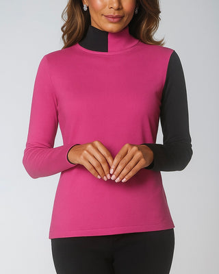 The Stockholm Colorblock Turtleneck