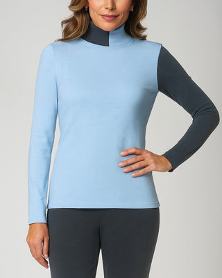The Stockholm Colorblock Turtleneck