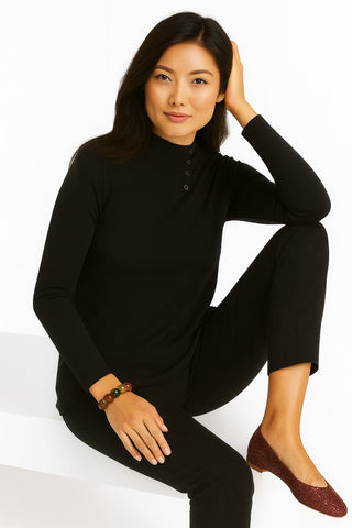 The Kinsale Fold-Over Turtleneck