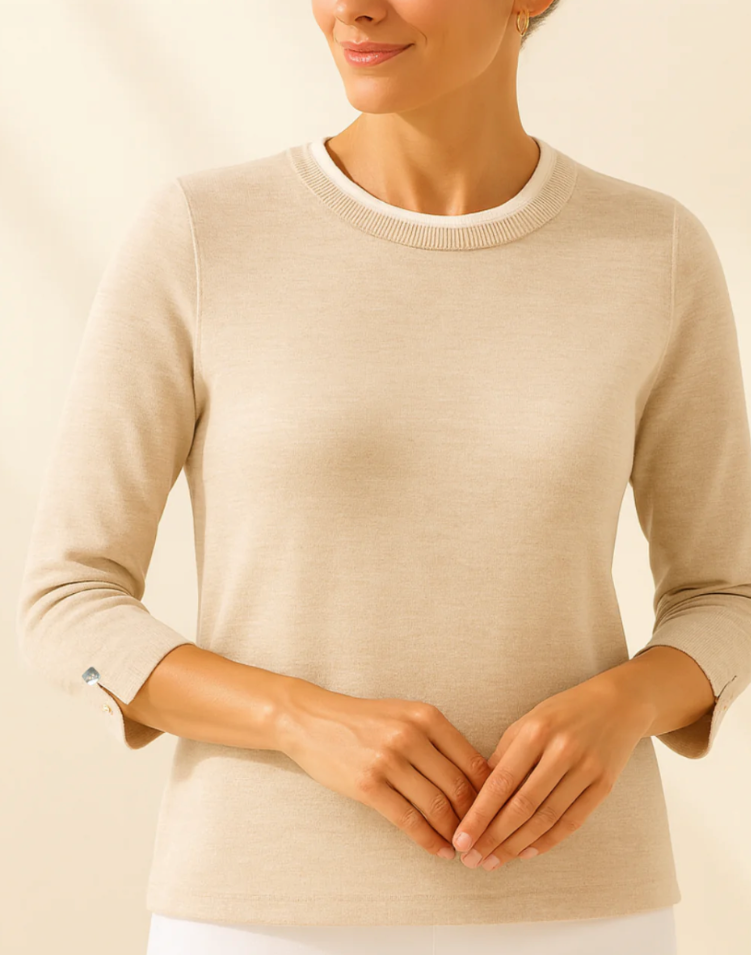 The Bari 3/4 Sleeve Top