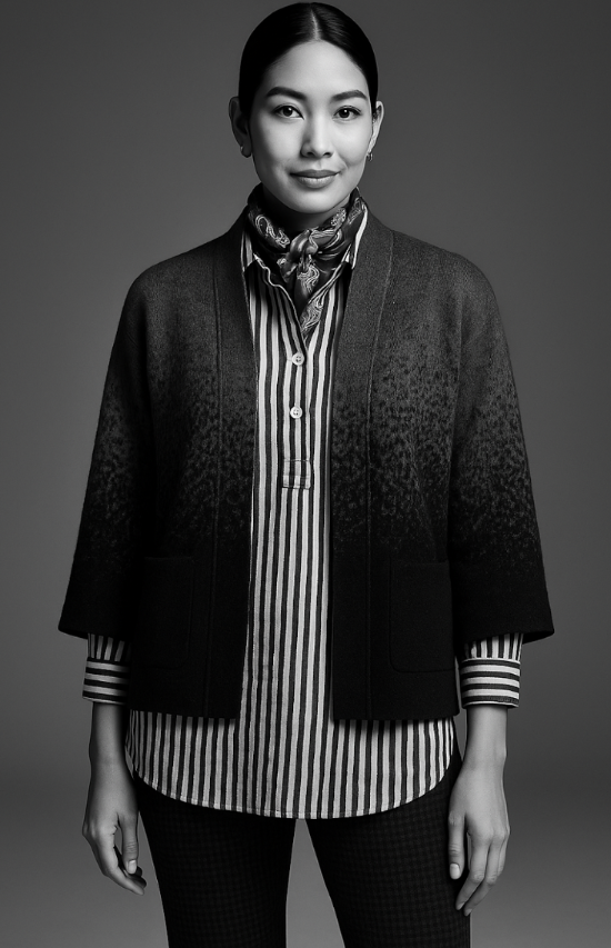 The Salzburg Ombre Coat