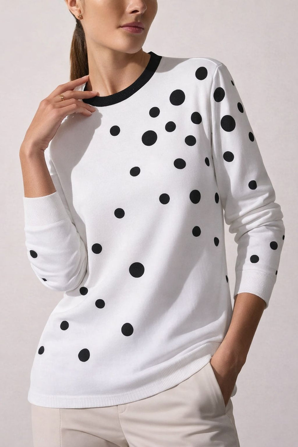 The Toulouse Dot Sweater