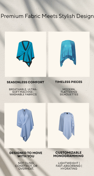 The Belle Duel-Textured Poncho