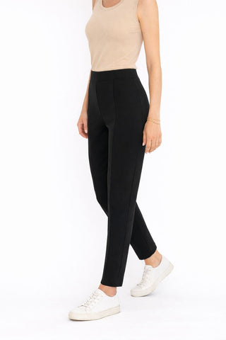 The Argonaut Pant in stretch fabric with straight leg fit and ankle length